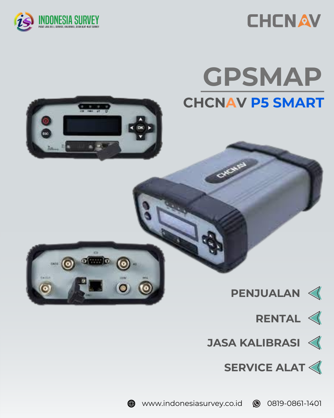 GPS MAP CHCNAV P5 Smart Geodetic GNSS/CORS